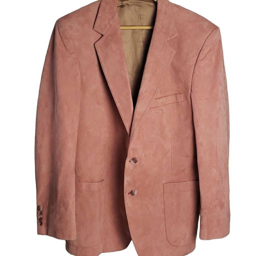 Pink Imported Fabrics Vintage Men's Jacket 
Meeting Street Gentlemen's Clothiers